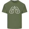 Bicycle Lungs Cyclist Funny Cycling Bike Unisexs Light Cotton Tshirt