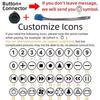 16/19/22mm Black Shell Metal Push Button Switch Customization 3-6V 12-24V 220V Reset/Latching Light Waterproof For Car RV Truck