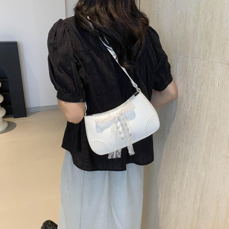 Bowknot Summer Trendy Small Square Handbag For Fashionable Women In Colors Various