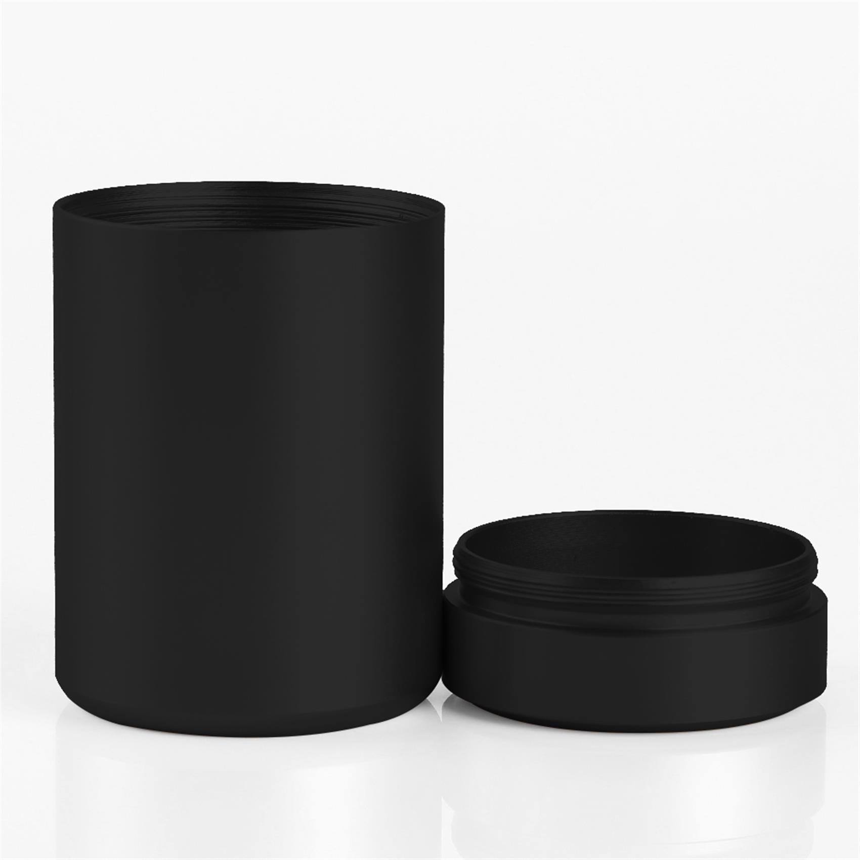 

Tea Can Travel Portable Sealed Jar Metal Mini Storage Box New Moisture-proof Solid Color Nut Candy Jars Food Storage Container 1PC чёрный