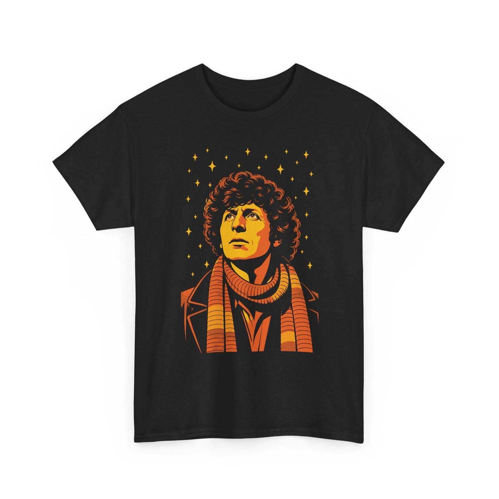 Doctor Who - Iconic TV Sci-Fi Graphic Gildan Cotton Tee L