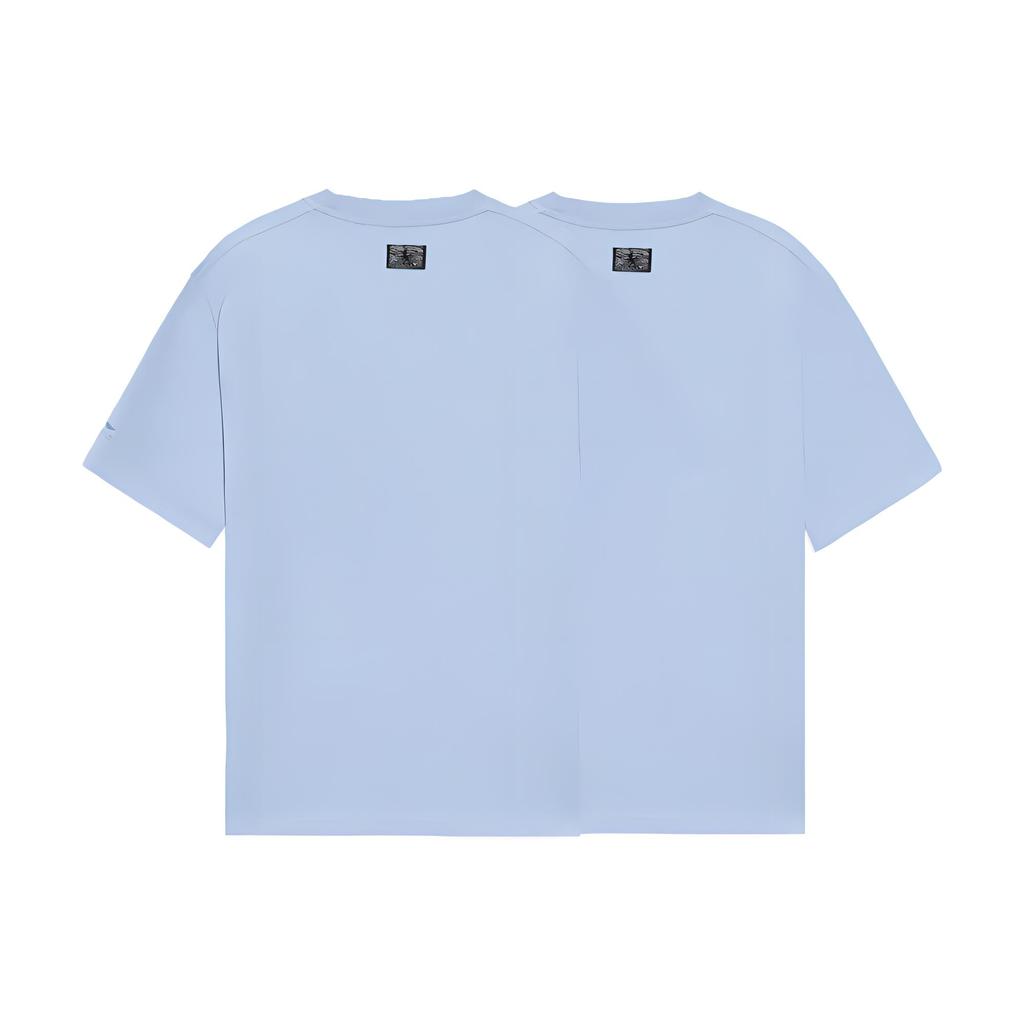 Li Ning X Disney Sports Life Collection T Shirt Men's Aurora Blue AHSS453-8