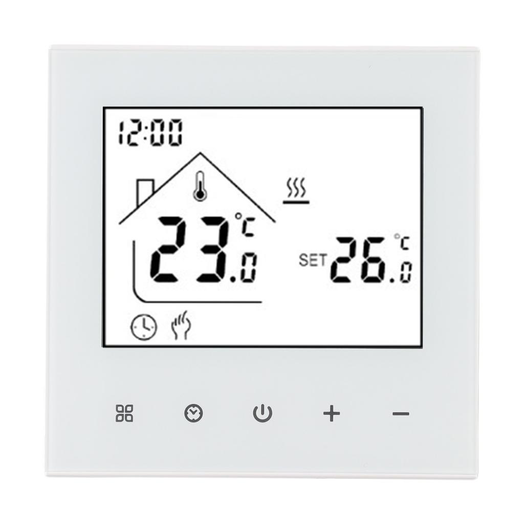 Electric Floor Heating Control Panel With Intuitive Display And Programming