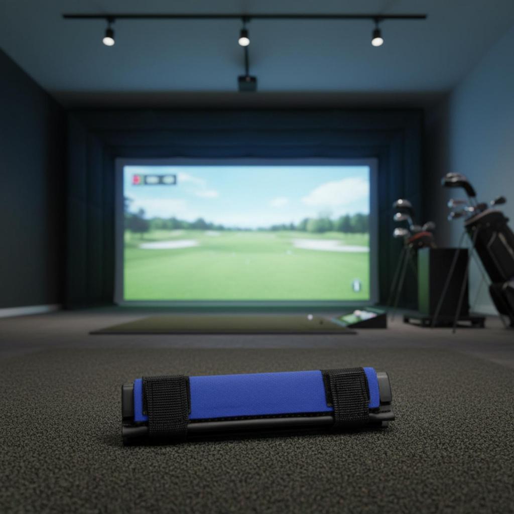 Golf Swing Training Weight Non-Slip Club Shaft Attachment Compact