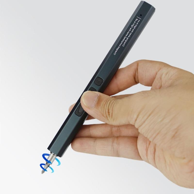 Wiederaufladbarer Akkuschrauber-Satz USB TypeC Mini Elektroschrauber für die Reparatur von Computern und Telefonuhren