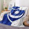 1PC Portsmouth Football Club Patterned Flannel Blanket Suitable For All Seasons for Home Decor Warmth and Comfort Gifts Holiday Present