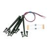 Lamps Metal Model N Gauge Light Railway Lights 4pcs