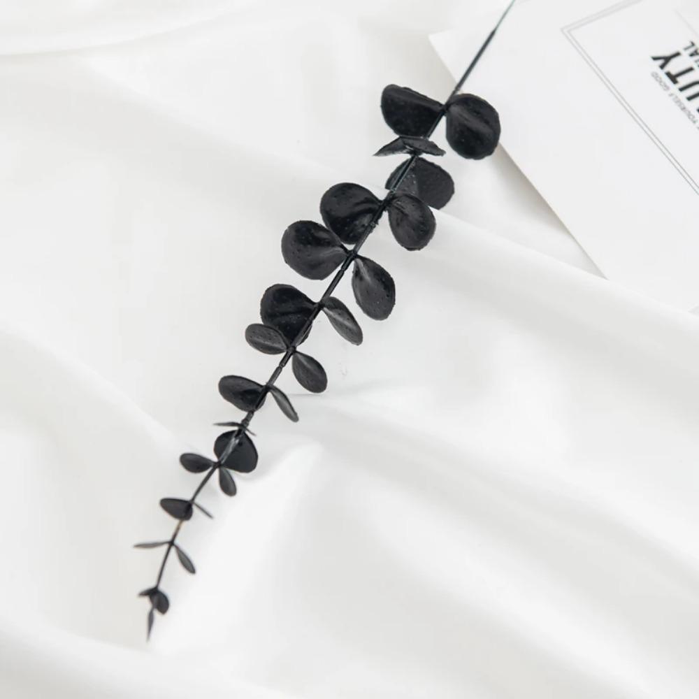 

Золотистые Разноцветные Искусственные Листья Эвкалипта Искусственная Зелень Ветки Свадебный Букет Невесты Домашняя Ваза Настольный DIY Декор Отделка Реквизит 5pcs