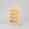 Miniature Dollhouse Supermarket Storage Rack for Kids' Pretend Play