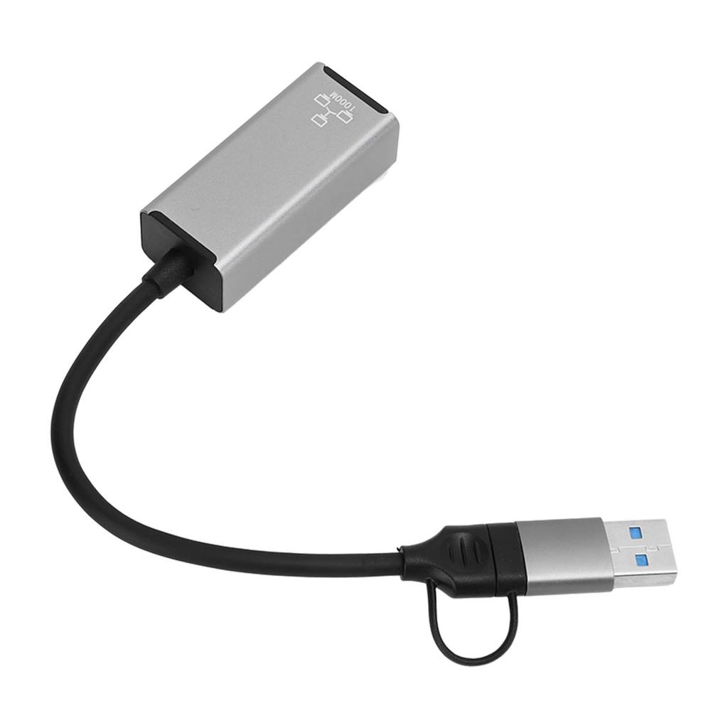 Gigabit Ethernet Adapter Professional Stable USB Network Internet Adapter for Windows