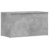 Coffre de rangement - VIDAXL - Béton Gris - 84x42x46 cm - Bois d'ingénierie - Design contemporain