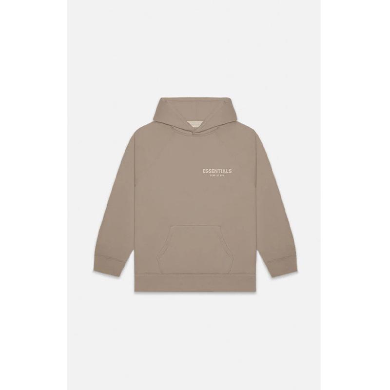 2022 Spring/Summer Essentials Fleece-lined Hooded Sweatshirt US-S