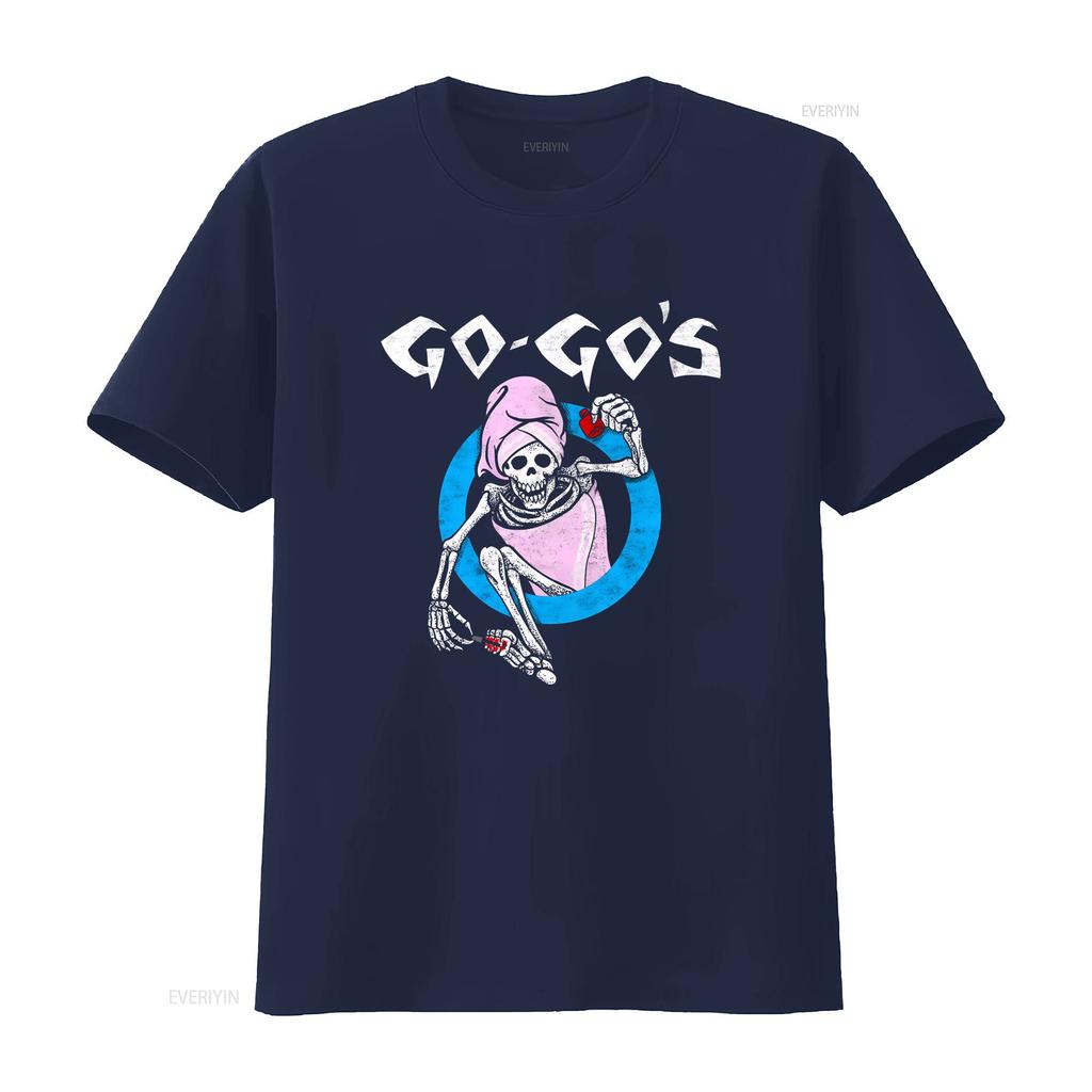 Retro Germ Germs The Go Gos Band T Shirt Funny Black S 5XL PB6921 Vintage Washed Graphic Casual Comfortable Unisex Fashion