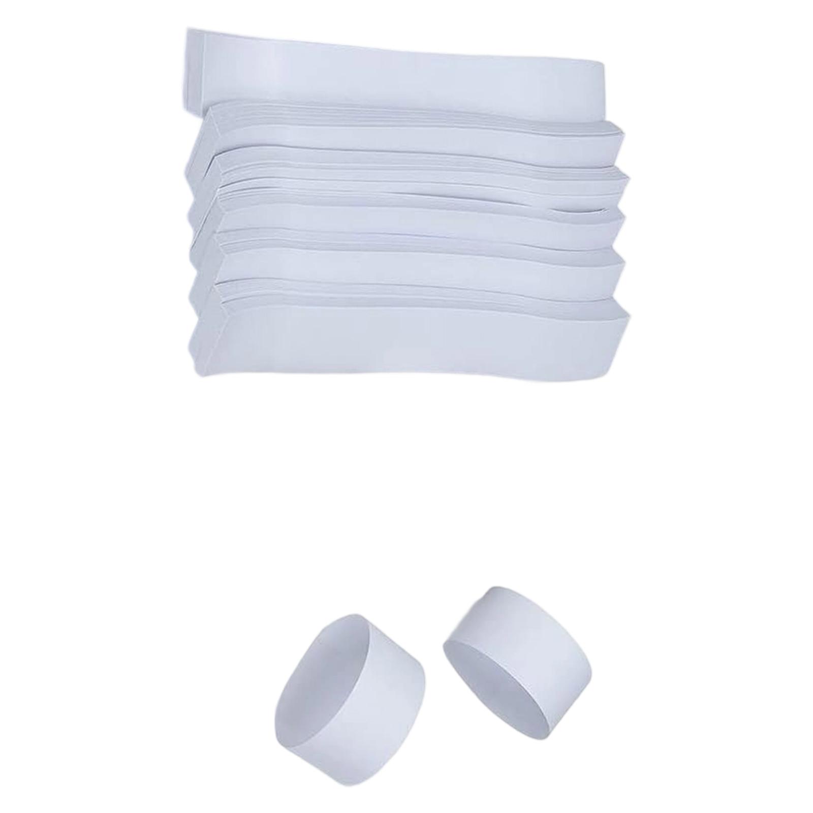 

300 штук Ленты для упаковки наличных денег Самоклеящаяся бумага Лента для обертывания банкнот Банкнотные бандероли Для надежной организации валюты