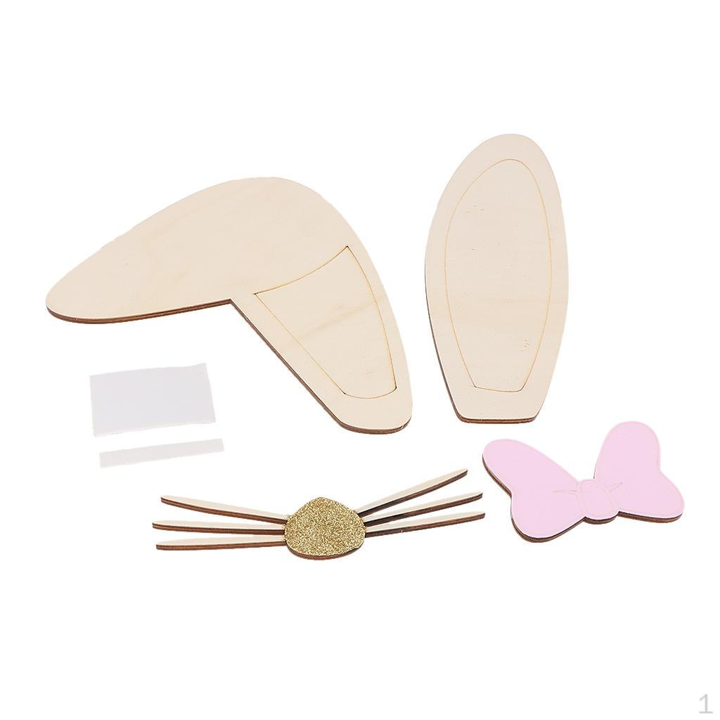 

Ear Wall Sticker Wooden crafts for Home Decor C