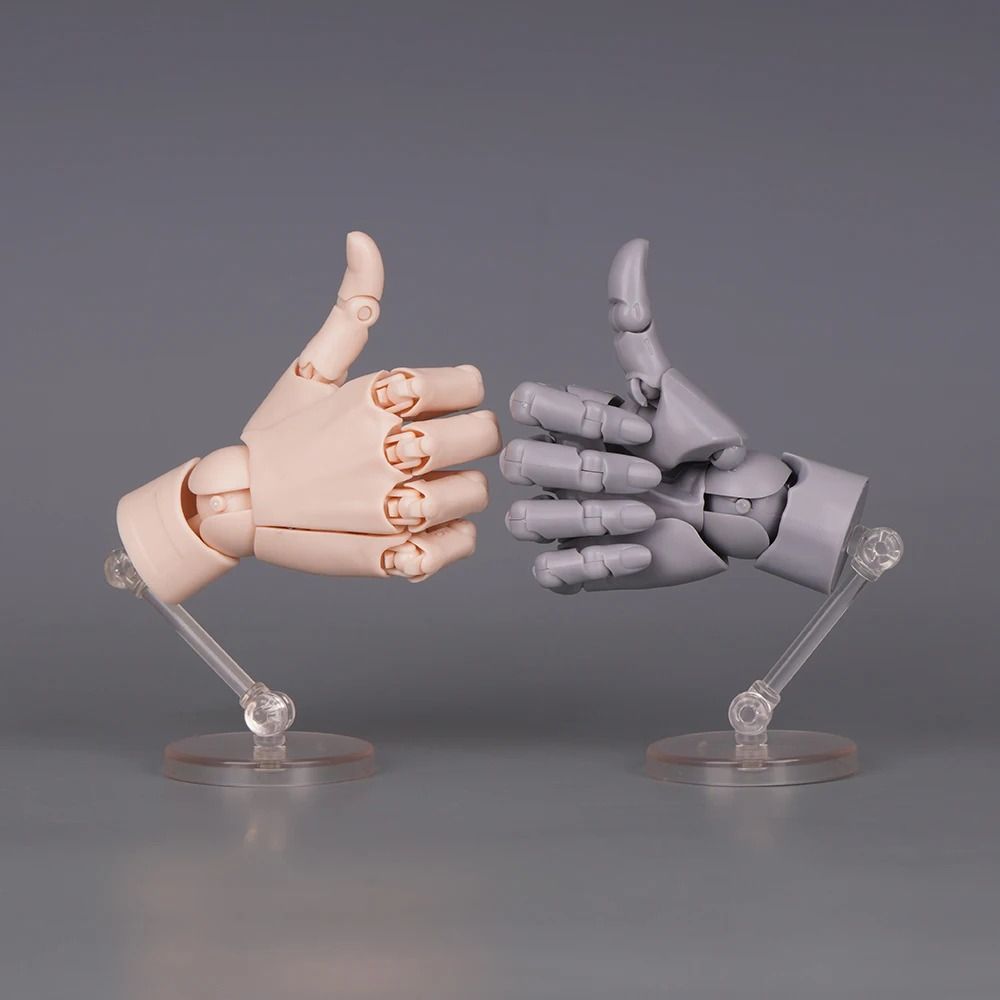 Right Hand Hand Joint Movable Model Plastic Anime Hand Model Kids Gift