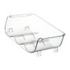 Wine Bottle Holder Champagne Storage Organizer Display Modern PET Water Bottles Rack Shelf for Pantry Cabinet Refrigerator Home