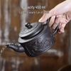 Large Capacity Zisha Teapot Set – Gongfu Style Yixing Zhu Ni Qilin Pot with Cups
