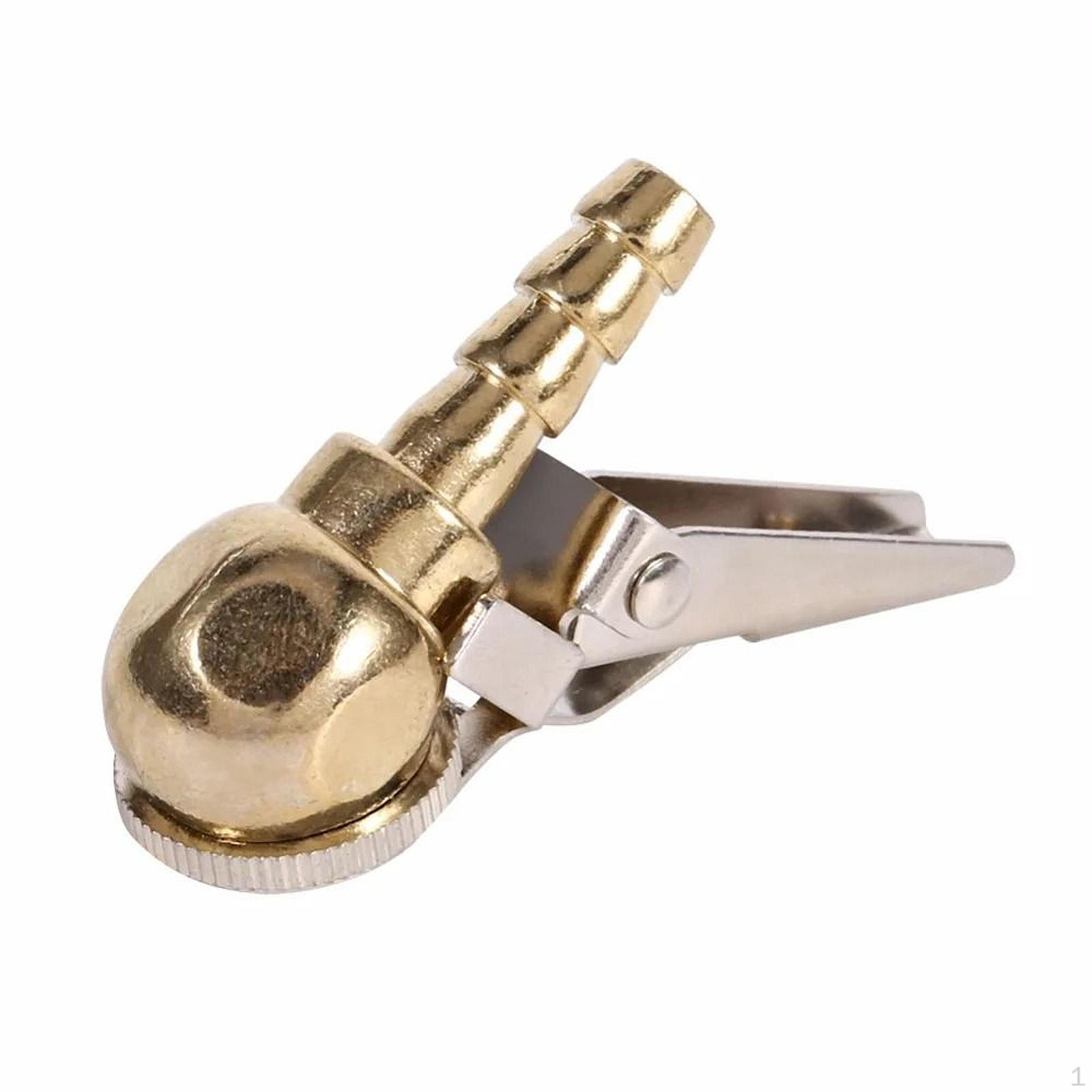 

Воздушный патрон с зажимом для накачки шин, быстронакачивающая головка клапана, зажим для накачивания золотой