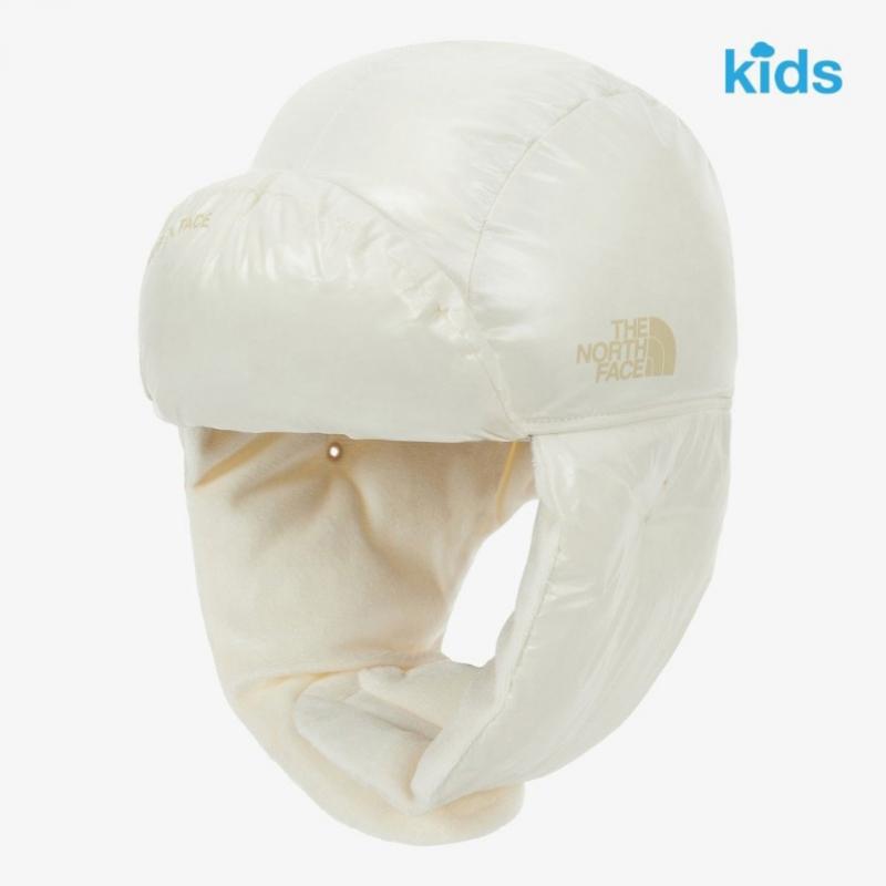 The North Face Kids Nupsi Ear Muffs Cap Cream Ne3cr51u