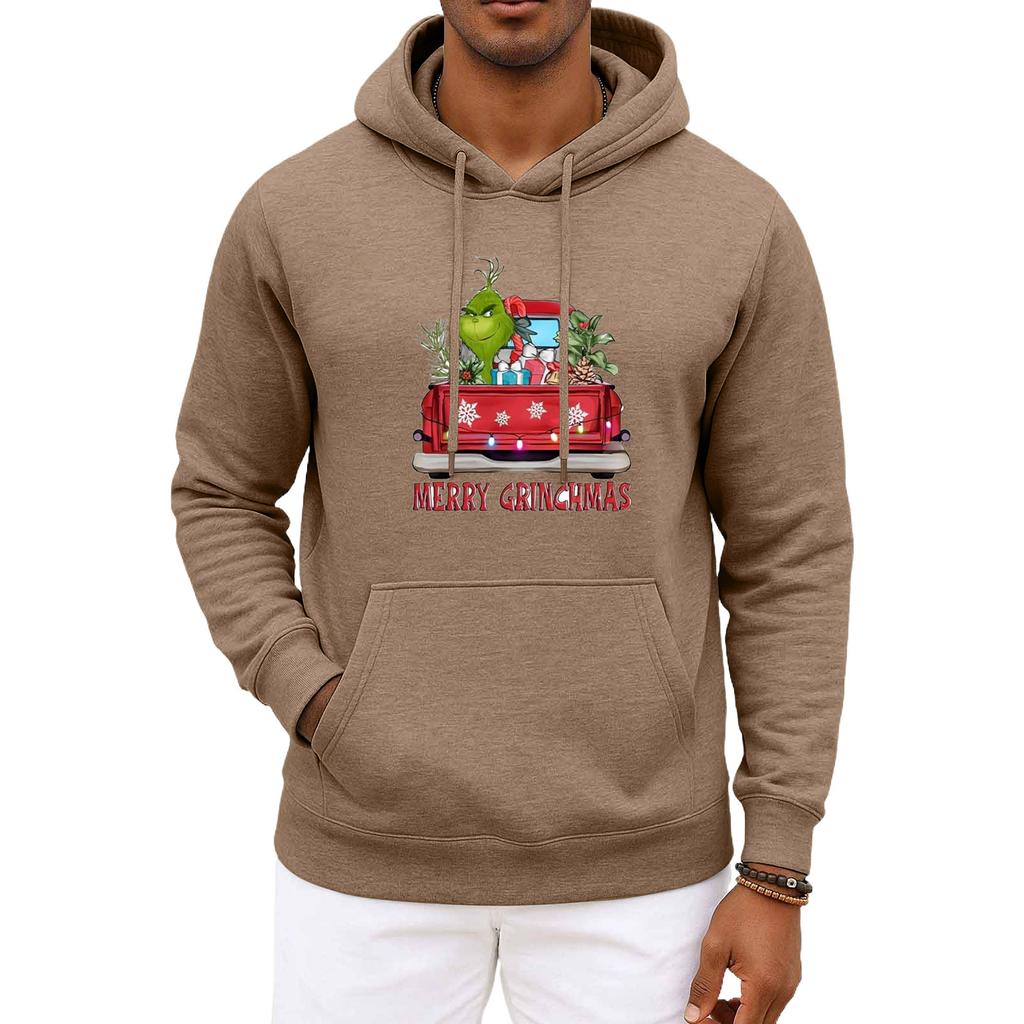 Pánská A Dámská Vánoční Mikina S Kapucí A Dlouhým Rukávem