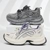 2025 New Platform Dad Shoes Women's Versatile Lightweight Soft Sole Heightening Shoes Fashion Casual Sports Shoes Women's Shoes