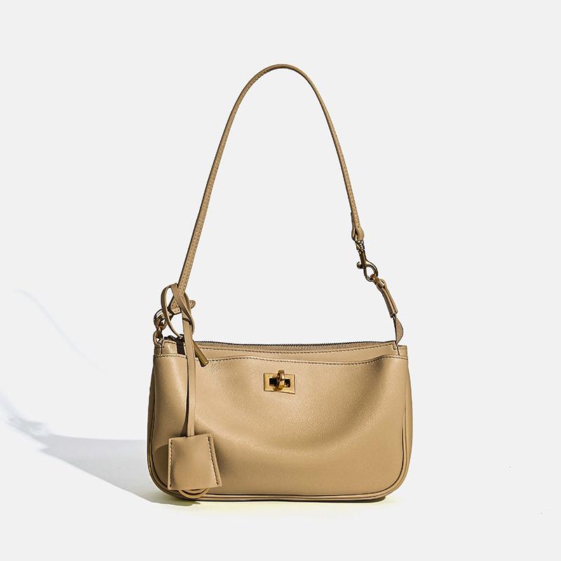 Spring  Luxury Brand Rodeo Women Shoulder Bags Fashion Black Leather Handbags Women Gold Buckle Underarm Bags Women