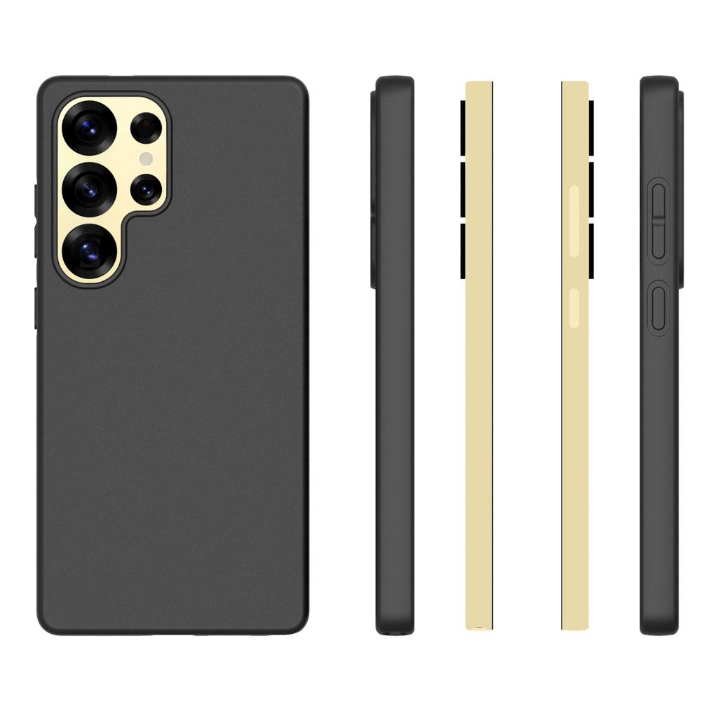 10Pcs/Pack For Samsung Galaxy S25 Ultra Case Anti-Fingerprint Soft TPU Protective Cover