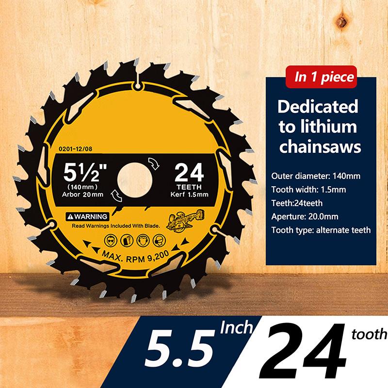 

Твердосплавный диск для циркулярной пилы, диски, диск для резки дерева 110/125/132/140/150/165/185 мм, пильный диск для деревообработки с 18/24 зубьями 5.5inch 24T