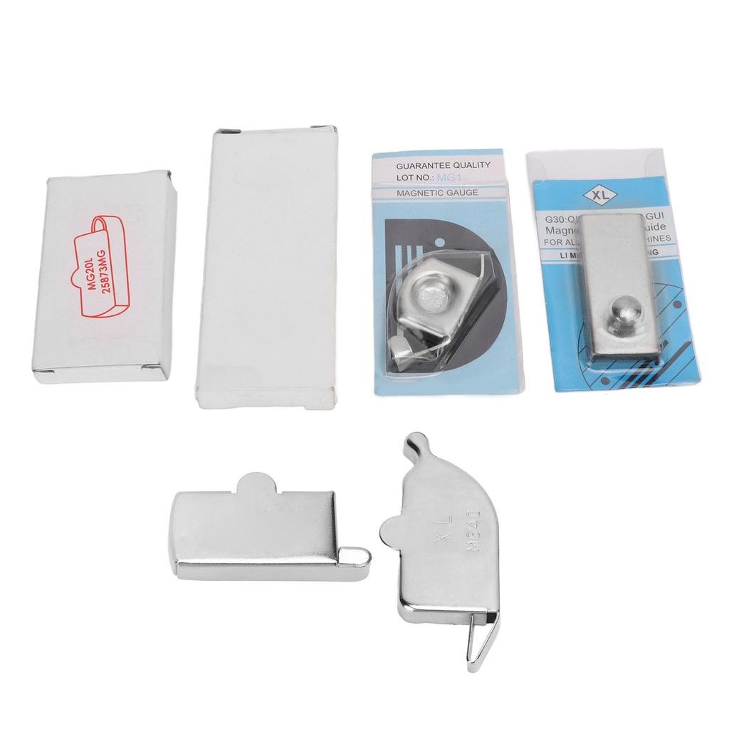 4Pcs Magnetic Seam Guide Gauge Strong Magnetic Force Different Shapes Sizes Magnetic Seam Guide