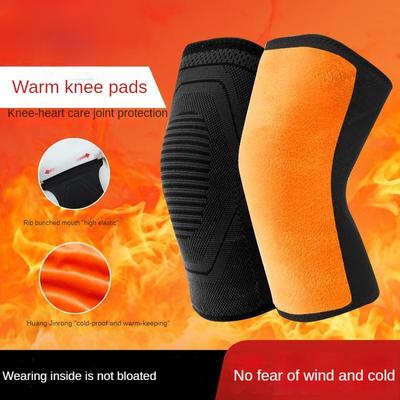 Rodilleras, Mangas Cálidas para Rodillas, Plus Terciopelo para Articulaciones Frías de Piernas Viejas, A prueba de Viento para Ciclismo, Protección Especial contra el Frío para Ancianos para Otoño e Invierno