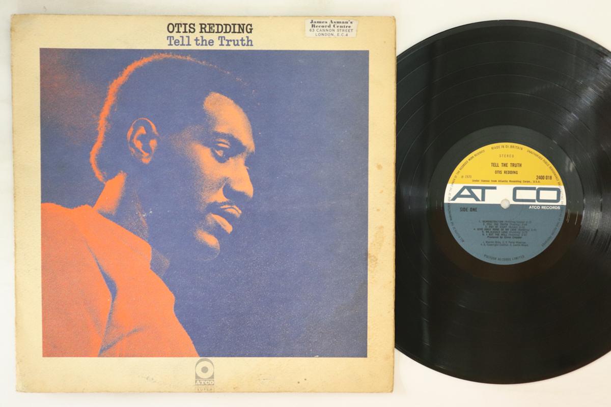 

LP Record OTIS REDDING Tell The Truth 2400018 ATCO 1970 UK SoulFunk Used