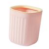 Desktop Trash Can with Pressure Ring Fashionable Desk Countertop Trash Bin for Dormitory Office