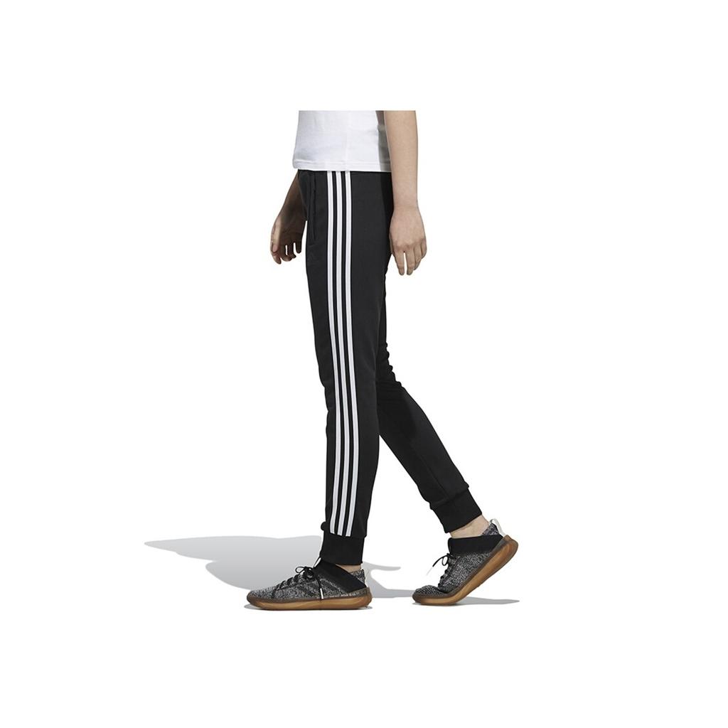 Adidas Casual Sports Training Tapered Knit Sweatpants Women Bottoms Black EH3896