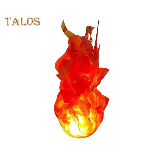 

Хэллоуин плавающий огненный шар искусственное пламя плавающий светодиодный шар реквизит освещенный огненный шар декор украшение на Хэллоуин красный