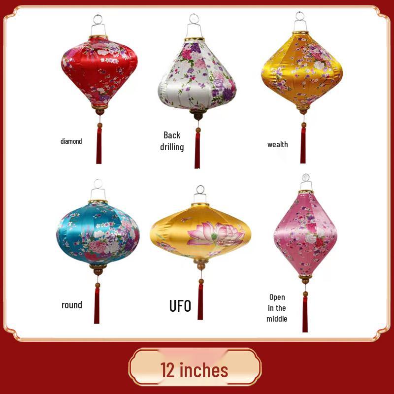 

Ancient Style Vietnamese Lantern for Street and Night Decor