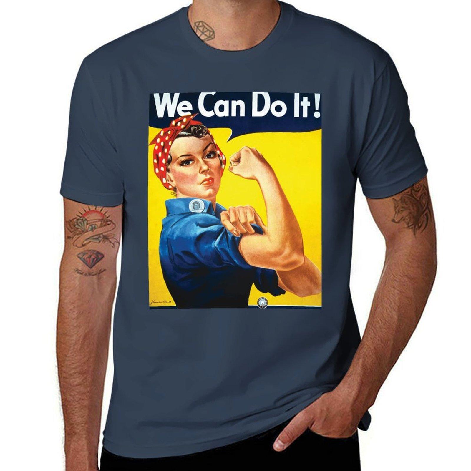 Rosie The Riveter Tshirt Quick Dry Travel Tshirt S