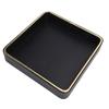Perfume Tray Jewelry Trinket Organizer Tray Multipurpose Nightstand Organizer for Vanity Countertop Bedroom Black and