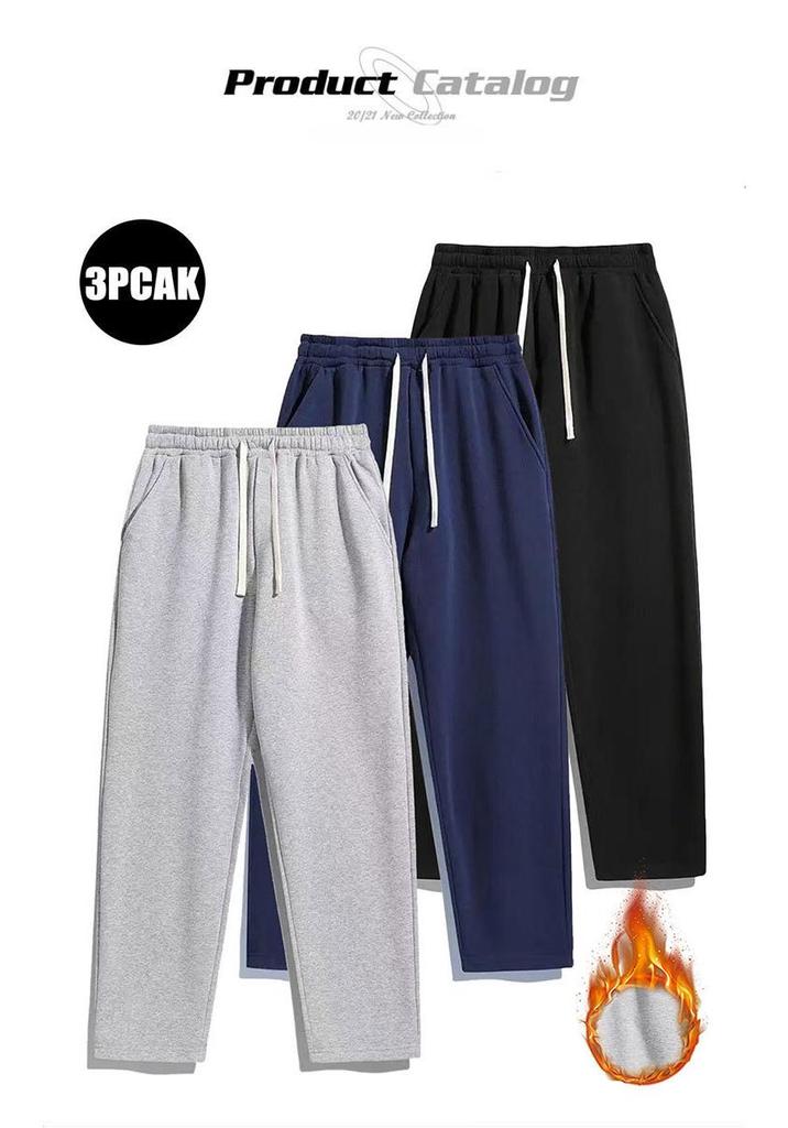 Men's and Women's Thick Plus Velvet Hoodie and Sweatpants Set - European Size, Loose Fit for Spring, Autumn, and Winter.