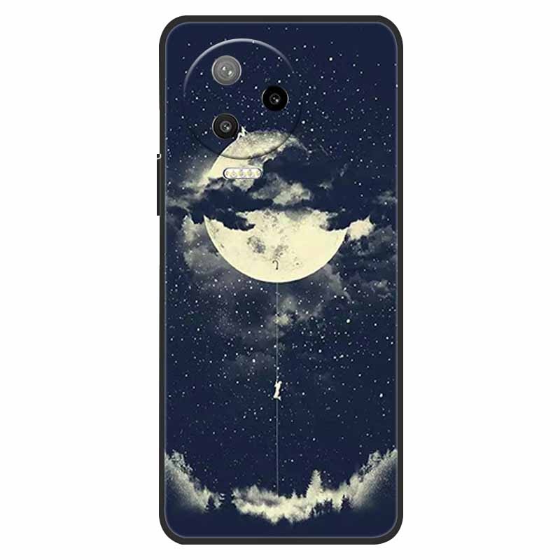 Etui do Infinix Note 12 2023 Note12 Pro 4G NFC Miękki silikon TPU Tylna osłona do Infinix Note 12 X676C 2023 Etui na telefon Czarny