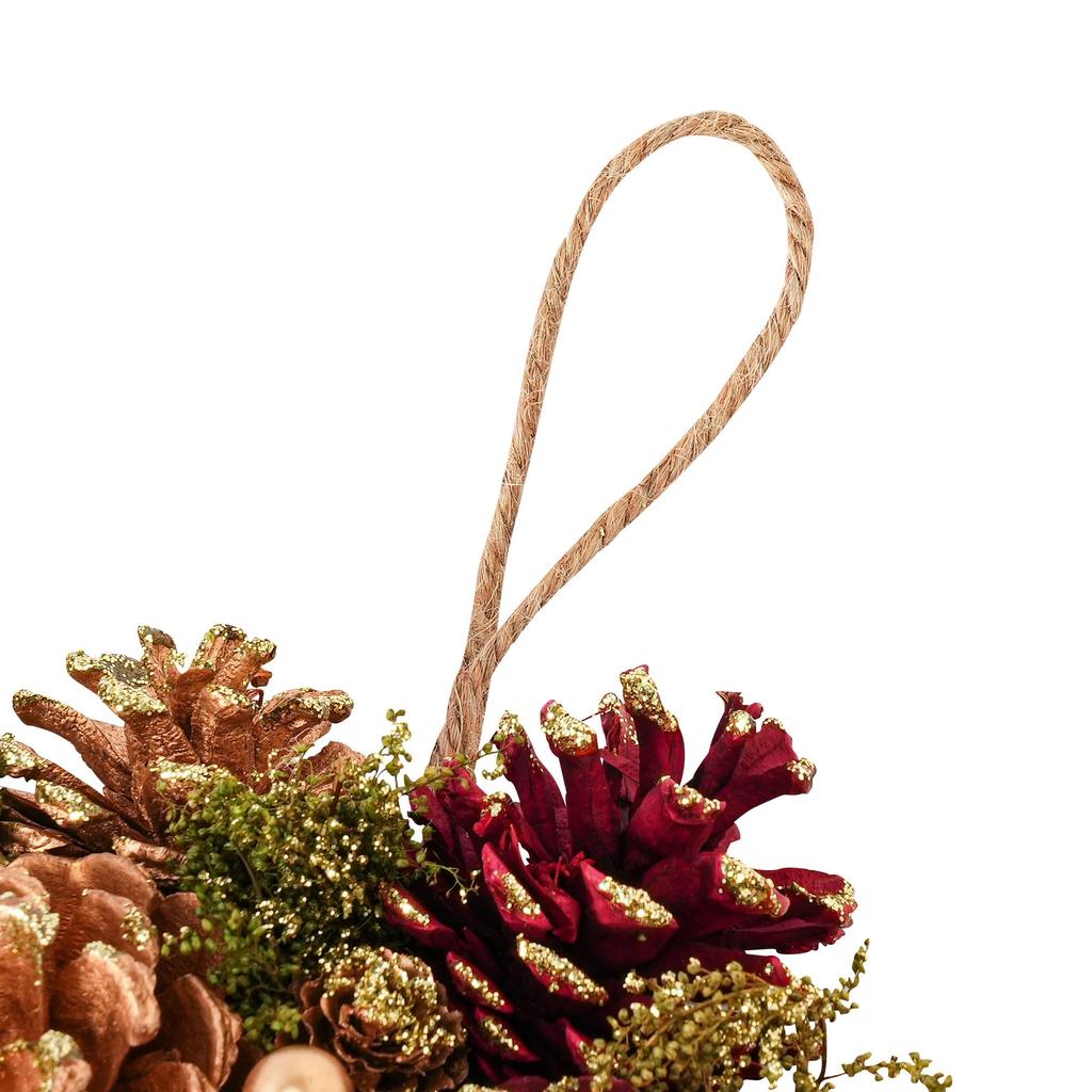 Francfranc Francfranc Wreath Large Gold Christmas Door Decoration 2025 Model