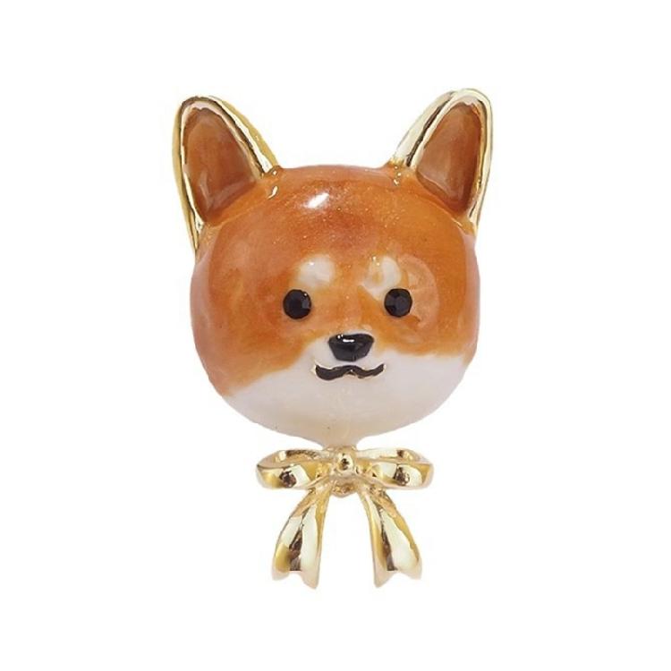 

Delightful Shiba Inu Brooch Pin Lovely Shiba Inu Pin Adornment Crafted From Sturdy Alloy With Fine Details 1