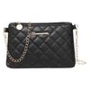 Simple Atmospheric Chain, Small Square Bag, Small Fresh Rhombus Embroidered Shoulder Mobile Phone Bag, a Women's Bag.