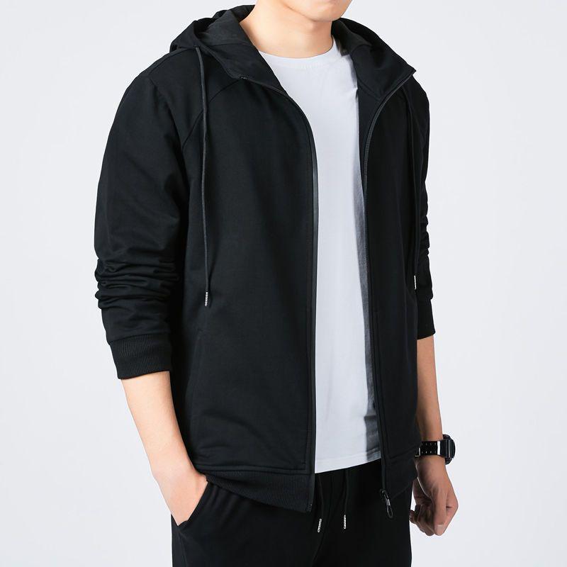 Men's 2023 Spring/Autumn Casual Versatile Jacket - Trendy, Handsome, Loose-fit Sweatshirt