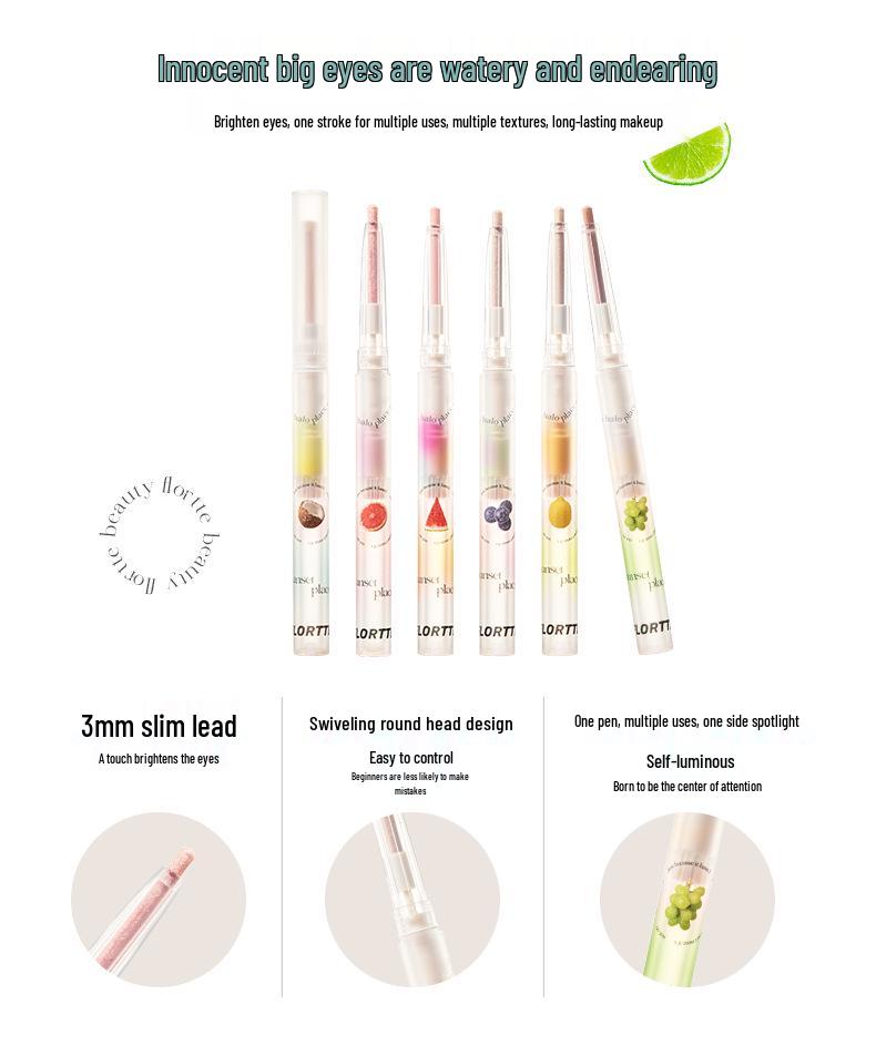 FLORTTE Under Eye Highlight & Shadow Gelstift - Aufhellender Schimmer.