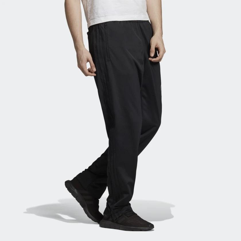 Adidas Originals Fb Track Pants With Abstract Print Men Bottoms Black ED9359