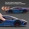1:32 Scale Lambor Revuelto SVJ63 Toy Cars Models Wheel Pull Back Miniature Supercar Simulated Interior Vehicle Interactive Toys