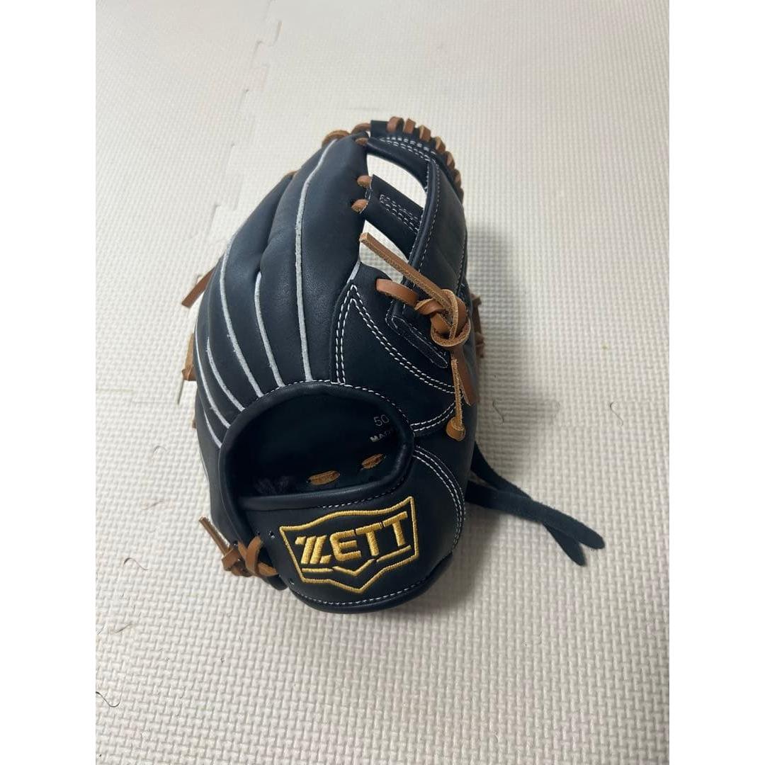 Used ZETT Soft Baseball Glove BJGB77420F Acrocatch
