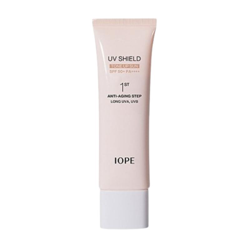 IOPE UV Shield Tone-Up Sunscreen 50ml SPF50+ PA++++ Brightening Tone-Up Effect Lightweight Makeup Base UV Protection 50ml