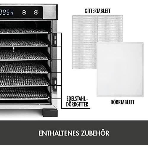 Déshydrateur - GASTROBACK - Pro - Design Élégant - Température Variable - Minuterie Intégrée